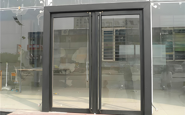 富平玻璃地弹门