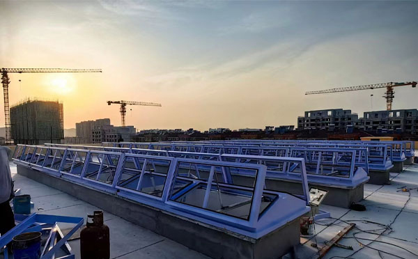 消防富平排烟窗工作原理