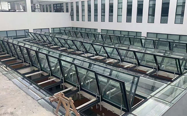 百安科技有限公司近期富平排烟窗项目案例分享